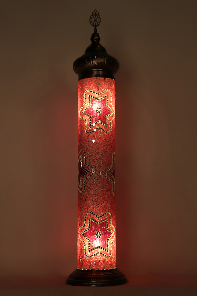 Stylish Cylinder Antique Mosaic Floor Lamp Model 1 Stylish Cylinder Antique Mosaic Floor, Turkish Mosaic Floor Lamps Uk