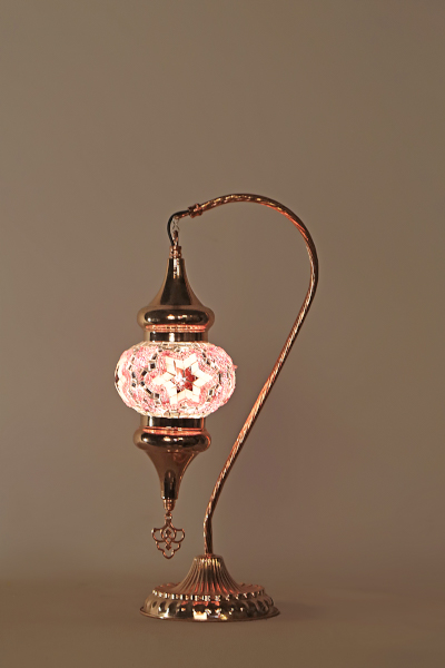 Mosaic swan lamp discount